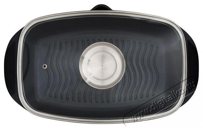 Siguro Stagione S&uuml;tőed&eacute;ny fedővel, 40x24 cm fekete Konyhai term&eacute;kek - Ed&eacute;ny - S&uuml;tőed&eacute;ny / j&eacute;nai t&aacute;l - 504574