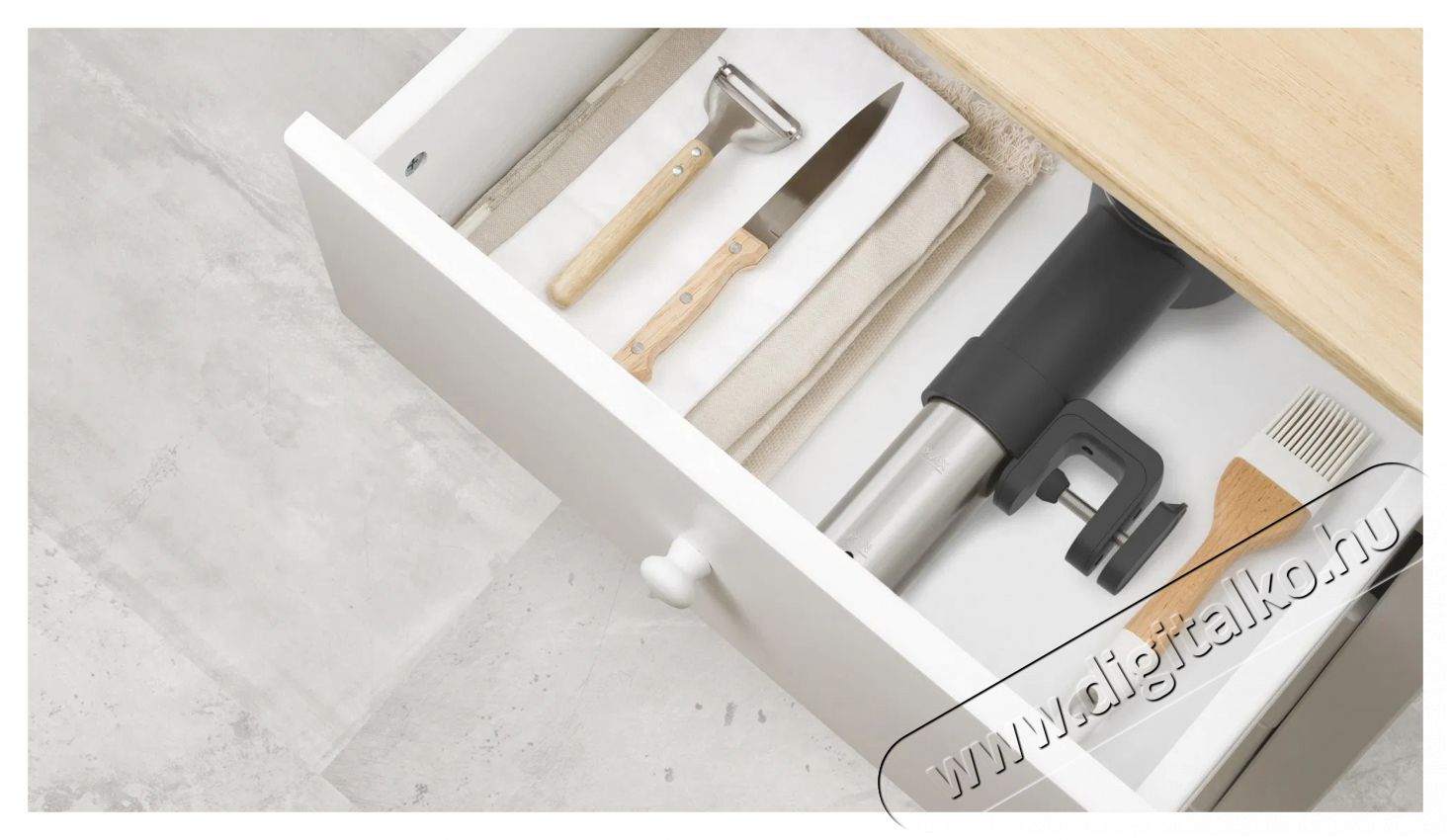 Siguro SV-R850B Tenderino WiFi/BT Konyhai term&eacute;kek - Konyhai kisg&eacute;p (s&uuml;t&eacute;s / főz&eacute;s / hűt&eacute;s / &eacute;telk&eacute;sz&iacute;t&eacute;s) - Sous Vide főző - 504575