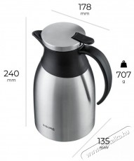 Siguro TH-K35 Termopalack Vacu-jug 1500 ml rozsdamentes Konyhai term&eacute;kek - Ed&eacute;ny - Termosz - 504577