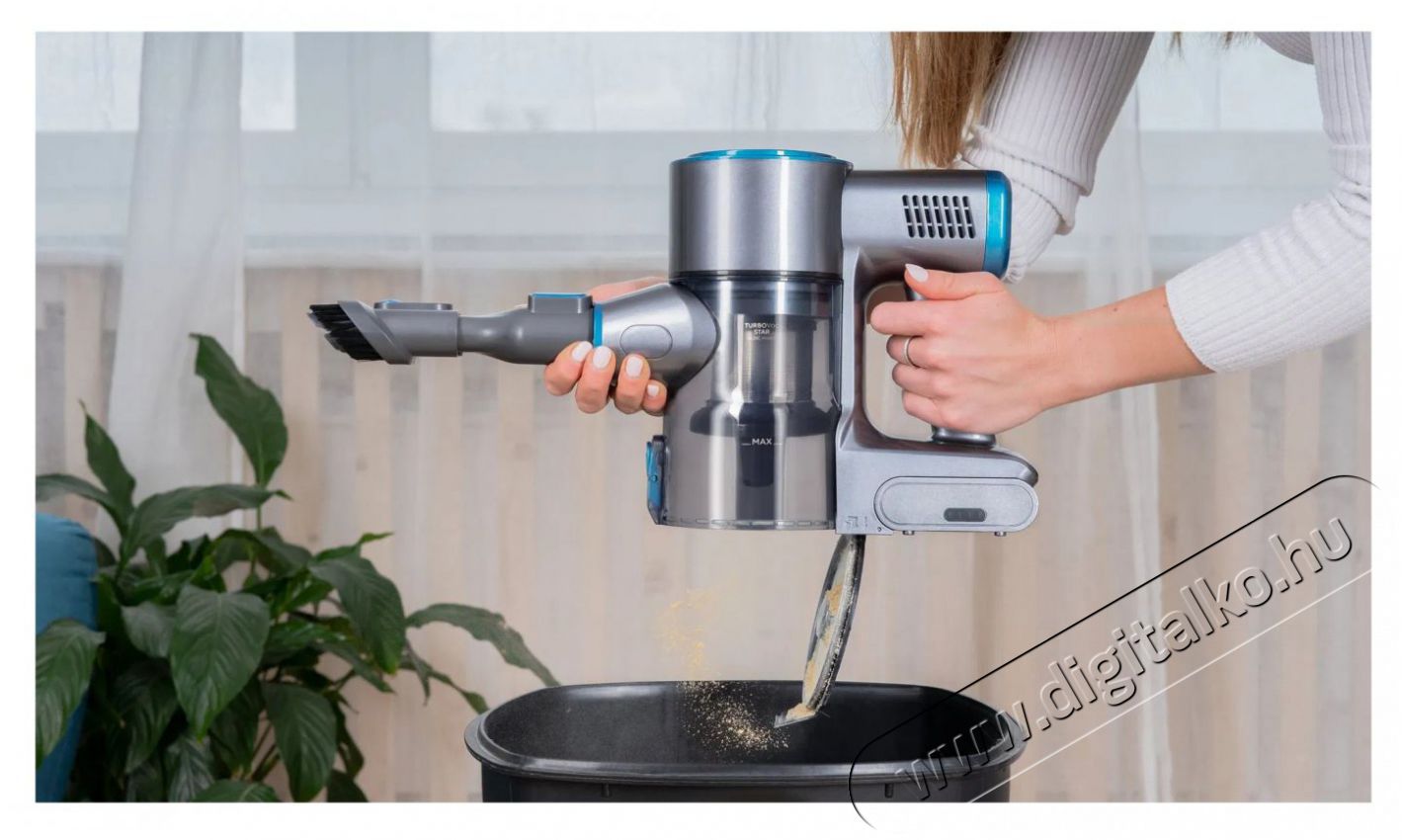 Siguro VT-K910B TurboVac Star BLDC H&aacute;ztart&aacute;s / Otthon / K&uuml;lt&eacute;r - Porsz&iacute;v&oacute; / takar&iacute;t&oacute;g&eacute;p - K&eacute;zi / &aacute;ll&oacute; porsz&iacute;v&oacute; - 503644