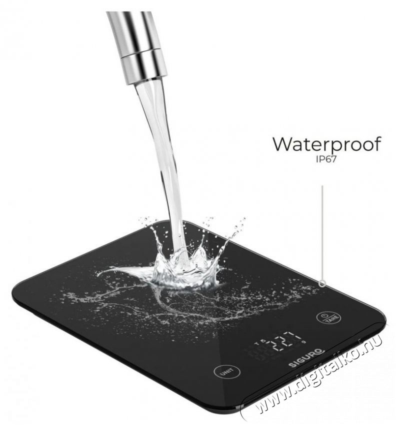 Siguro SC-K420B Waterproof Konyhai term&eacute;kek - Konyhai m&eacute;rleg - 504904