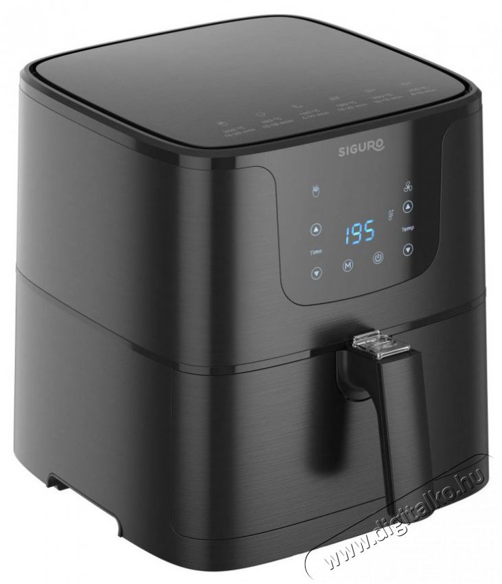 Siguro AF-R550 Air Fry Deluxe Konyhai term&eacute;kek - Konyhai kisg&eacute;p (s&uuml;t&eacute;s / főz&eacute;s / hűt&eacute;s / &eacute;telk&eacute;sz&iacute;t&eacute;s) - L&eacute;gkever&eacute;ses főzőg&eacute;p / elektromos kukta / multifunkci&oacute;s s&uuml;tő - 504872