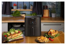 Siguro AF-R550 Air Fry Deluxe Konyhai term&eacute;kek - Konyhai kisg&eacute;p (s&uuml;t&eacute;s / főz&eacute;s / hűt&eacute;s / &eacute;telk&eacute;sz&iacute;t&eacute;s) - L&eacute;gkever&eacute;ses főzőg&eacute;p / elektromos kukta / multifunkci&oacute;s s&uuml;tő - 504872