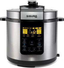 Siguro MP-S600SS Multi Chef kukta Konyhai term&eacute;kek - Konyhai kisg&eacute;p (s&uuml;t&eacute;s / főz&eacute;s / hűt&eacute;s / &eacute;telk&eacute;sz&iacute;t&eacute;s) - L&eacute;gkever&eacute;ses főzőg&eacute;p / elektromos kukta / multifunkci&oacute;s s&uuml;tő - 504878