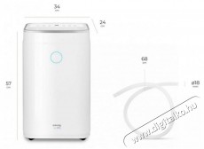 Siguro DH-P300W Orca 20 l WiFi P&aacute;ramentes&iacute;tő Sz&eacute;ps&eacute;g&aacute;pol&aacute;s / Eg&eacute;szs&eacute;g - L&eacute;gtiszt&iacute;t&oacute; / p&aacute;r&aacute;s&iacute;t&oacute; / p&aacute;r&aacute;tlan&iacute;t&oacute; - P&aacute;ramentes&iacute;tő - 504886