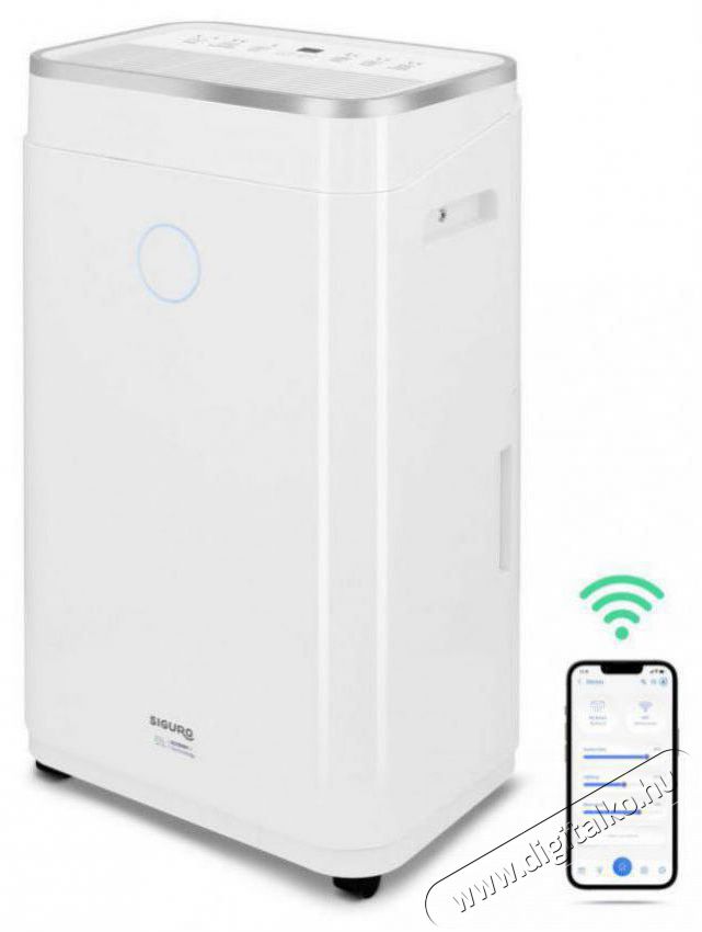 Siguro DH-P300W Orca 20 l WiFi P&aacute;ramentes&iacute;tő Sz&eacute;ps&eacute;g&aacute;pol&aacute;s / Eg&eacute;szs&eacute;g - L&eacute;gtiszt&iacute;t&oacute; / p&aacute;r&aacute;s&iacute;t&oacute; / p&aacute;r&aacute;tlan&iacute;t&oacute; - P&aacute;ramentes&iacute;tő - 504886
