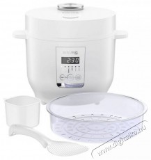 Siguro RC-R701W Rice Master Digital gőz&ouml;lővel Konyhai term&eacute;kek - Konyhai kisg&eacute;p (s&uuml;t&eacute;s / főz&eacute;s / hűt&eacute;s / &eacute;telk&eacute;sz&iacute;t&eacute;s) - Rizsfőző - 504881