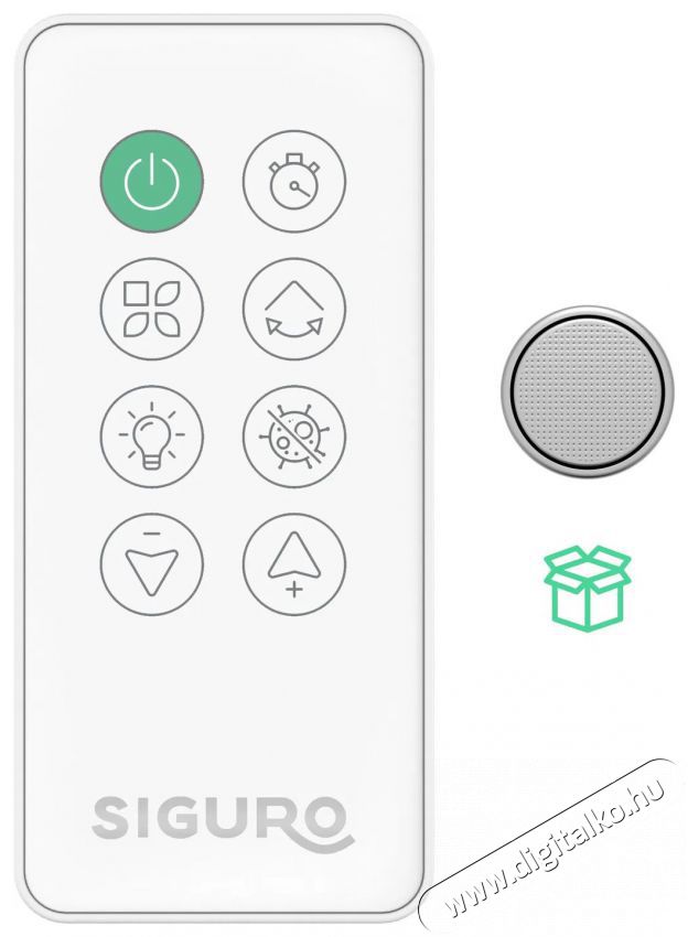 Siguro FN-U320W Ionic Super Silent WiFi H&aacute;ztart&aacute;s / Otthon / K&uuml;lt&eacute;r - Ventil&aacute;tor / L&eacute;gkondicion&aacute;l&oacute; - &Aacute;ll&oacute; / padl&oacute; ventil&aacute;tor - 504895