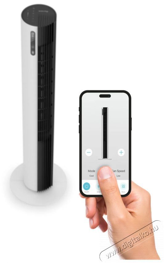 Siguro FN-U320W Ionic Super Silent WiFi H&aacute;ztart&aacute;s / Otthon / K&uuml;lt&eacute;r - Ventil&aacute;tor / L&eacute;gkondicion&aacute;l&oacute; - &Aacute;ll&oacute; / padl&oacute; ventil&aacute;tor - 504895