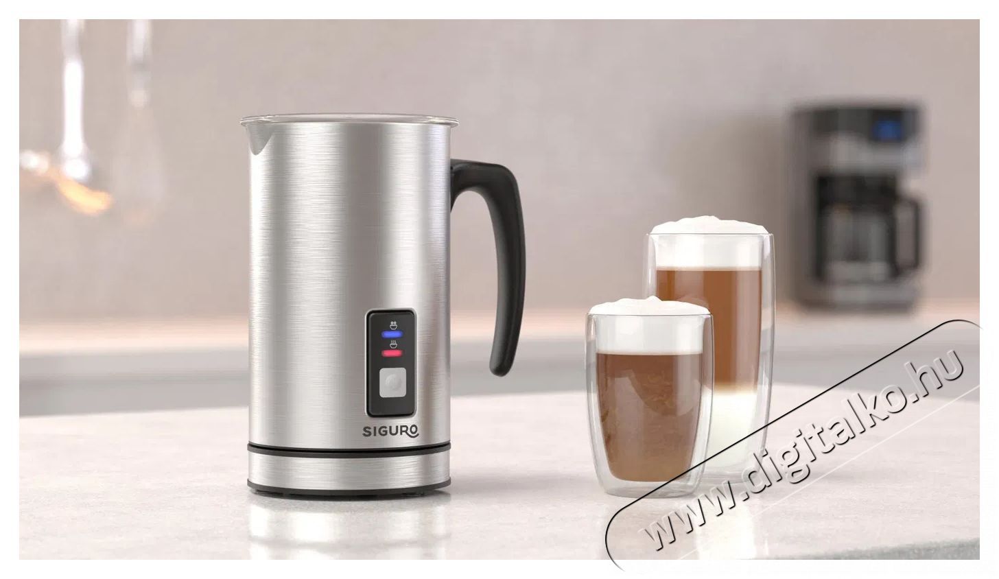 Siguro MF-M280SS Coffee Time Konyhai term&eacute;kek - K&aacute;v&eacute;főző / k&aacute;v&eacute;&ouml;rlő / kieg&eacute;sz&iacute;tő - Tejhabos&iacute;t&oacute; - 503772