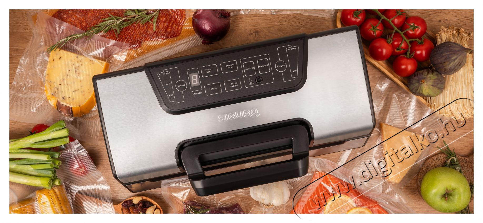 Siguro VS-T950 Dual Seal Professional Konyhai term&eacute;kek - Konyhai kisg&eacute;p kieg&eacute;sz&iacute;tő - Egy&eacute;b kisg&eacute;p kieg&eacute;sz&iacute;tő - 504866
