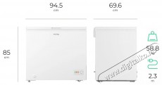 Siguro CF-A241W Premium Konyhai term&eacute;kek - Hűtő, fagyaszt&oacute; (szabadon&aacute;ll&oacute;) - Fagyaszt&oacute;l&aacute;da - 509130
