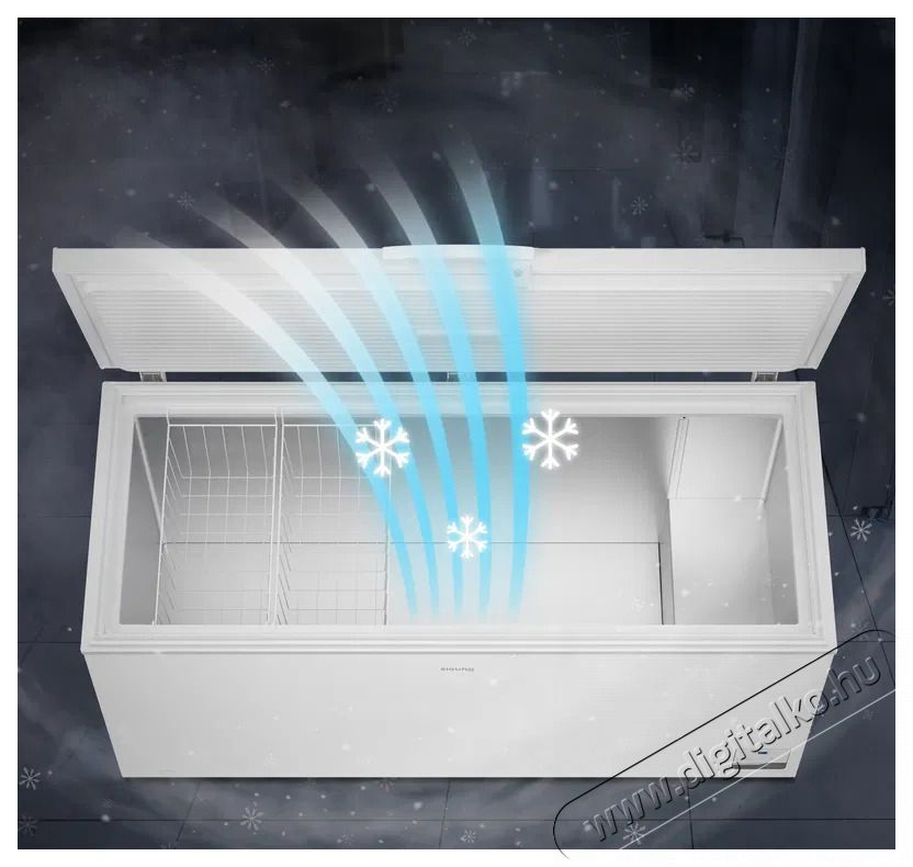 Siguro CF-P15W Fast Freeze 500 Konyhai term&eacute;kek - Hűtő, fagyaszt&oacute; (szabadon&aacute;ll&oacute;) - Fagyaszt&oacute;l&aacute;da - 509128