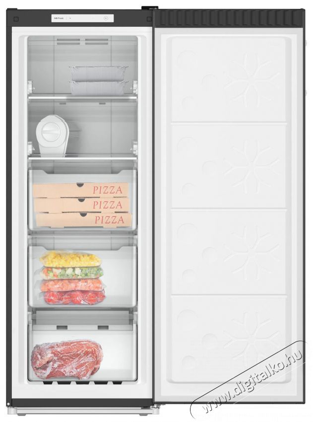 Siguro UF-D310S Fast Freeze 166 Konyhai term&eacute;kek - Hűtő, fagyaszt&oacute; (szabadon&aacute;ll&oacute;) - Fagyaszt&oacute;szekr&eacute;ny - 505563