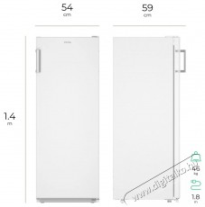 Siguro UF-D310W Fast Freeze 166 Konyhai term&eacute;kek - Hűtő, fagyaszt&oacute; (szabadon&aacute;ll&oacute;) - Fagyaszt&oacute;szekr&eacute;ny - 509119