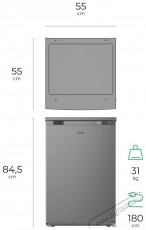 Siguro TT-E250S Chill and Freeze Konyhai term&eacute;kek - Hűtő, fagyaszt&oacute; (szabadon&aacute;ll&oacute;) - Mini hűtő / minib&aacute;r - 509561