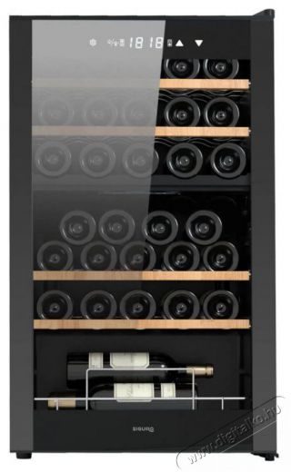 Siguro WC-G331B Dual Wine Konyhai term&eacute;kek - Hűtő, fagyaszt&oacute; (szabadon&aacute;ll&oacute;) - Borhűtő - 509784