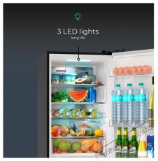 Siguro BF-A241Y Premium Konyhai term&eacute;kek - Hűtő, fagyaszt&oacute; (szabadon&aacute;ll&oacute;) - Alulfagyaszt&oacute;s kombin&aacute;lt hűtő - 509294