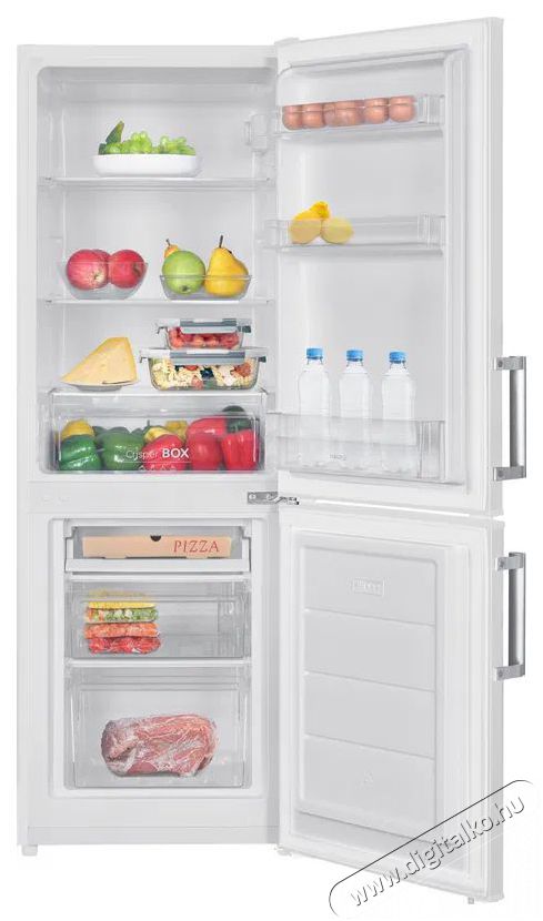 Siguro BF-J140W Arctic Konyhai term&eacute;kek - Hűtő, fagyaszt&oacute; (szabadon&aacute;ll&oacute;) - Alulfagyaszt&oacute;s kombin&aacute;lt hűtő - 509298