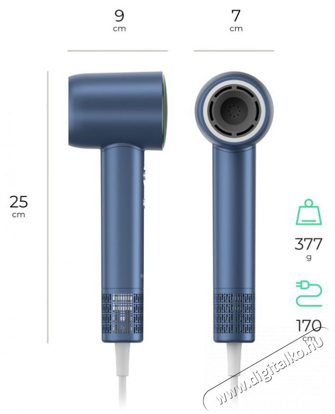 Siguro HR-I450D Ocean Flow Sz&eacute;ps&eacute;g&aacute;pol&aacute;s / Eg&eacute;szs&eacute;g - Haj&aacute;pol&aacute;s - Hajsz&aacute;r&iacute;t&oacute; - 510694