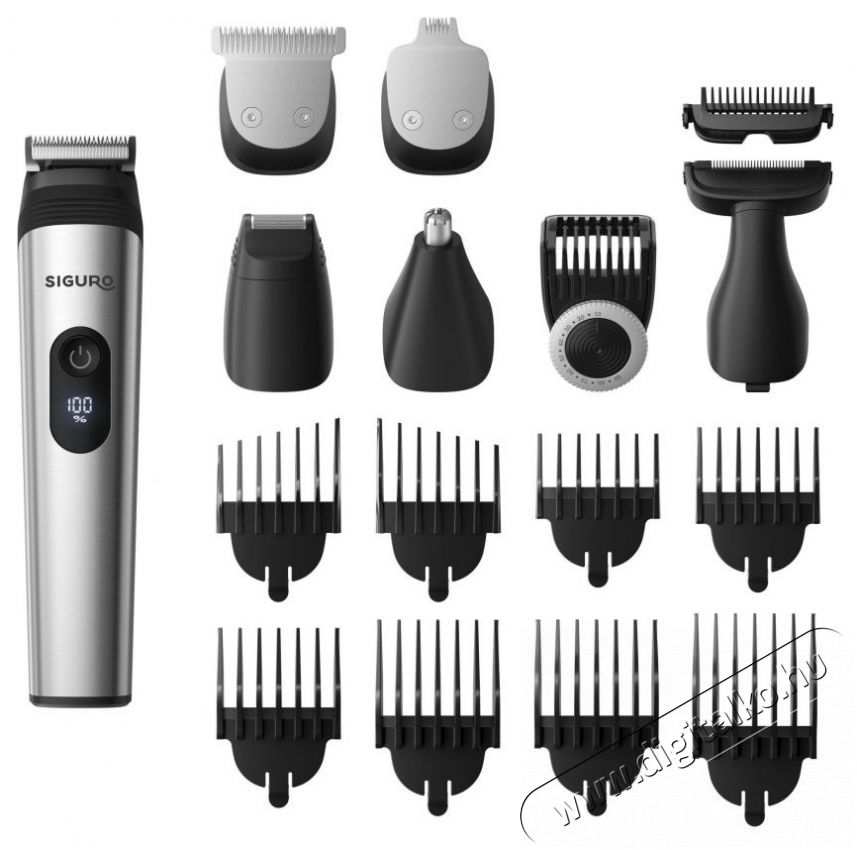 Siguro HR-T580S UltraTrim 15in1 Sz&eacute;ps&eacute;g&aacute;pol&aacute;s / Eg&eacute;szs&eacute;g - Haj&aacute;pol&aacute;s - Haj / szak&aacute;ll v&aacute;g&oacute;, ny&iacute;r&oacute; - 510698