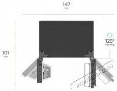 Siguro MD-C231Y Premium Side by side hűtő Konyhai term&eacute;kek - Hűtő, fagyaszt&oacute; (szabadon&aacute;ll&oacute;) - Amerikai t&iacute;pus&uacute; Side By Side hűtő - 509332