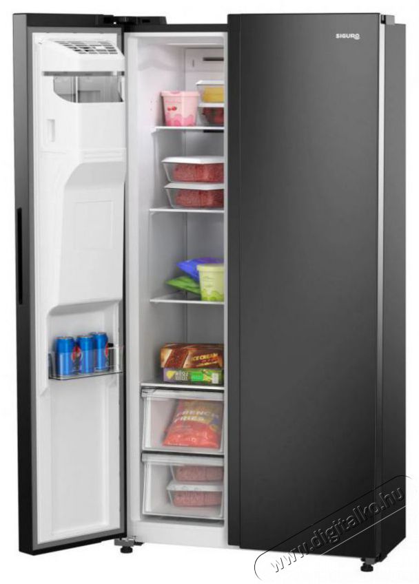 Siguro MD-C231Y Premium Side by side hűtő Konyhai term&eacute;kek - Hűtő, fagyaszt&oacute; (szabadon&aacute;ll&oacute;) - Amerikai t&iacute;pus&uacute; Side By Side hűtő - 509332