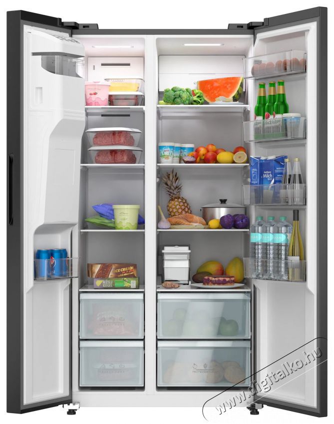 Siguro MD-C231Y Premium Side by side hűtő Konyhai term&eacute;kek - Hűtő, fagyaszt&oacute; (szabadon&aacute;ll&oacute;) - Amerikai t&iacute;pus&uacute; Side By Side hűtő - 509332