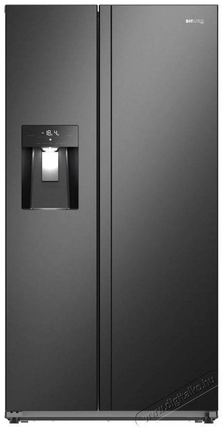 Siguro MD-C231Y Premium Side by side hűtő Konyhai term&eacute;kek - Hűtő, fagyaszt&oacute; (szabadon&aacute;ll&oacute;) - Amerikai t&iacute;pus&uacute; Side By Side hűtő - 509332