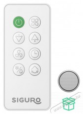 Siguro FC-D100W Aura Tower kompatibilis távirányító Háztartás / Otthon / Kültér - Ventilátor / Légkondicionáló - Kiegészítő - 512366