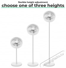 Siguro FN-P400W Lumi + l&aacute;mpa H&aacute;ztart&aacute;s / Otthon / K&uuml;lt&eacute;r - Ventil&aacute;tor / L&eacute;gkondicion&aacute;l&oacute; - &Aacute;ll&oacute; / padl&oacute; ventil&aacute;tor - 512365