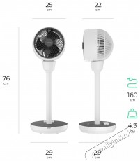 Siguro FN-P450W AirSphere H&aacute;ztart&aacute;s / Otthon / K&uuml;lt&eacute;r - Ventil&aacute;tor / L&eacute;gkondicion&aacute;l&oacute; - &Aacute;ll&oacute; / padl&oacute; ventil&aacute;tor - 512356