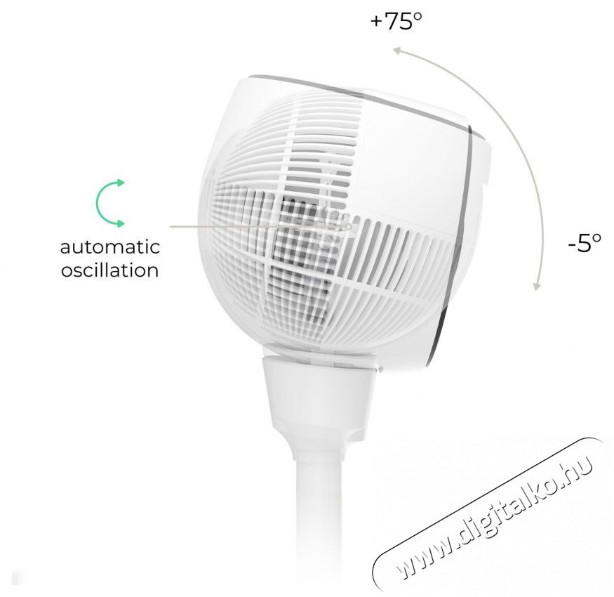 Siguro FN-P450W AirSphere H&aacute;ztart&aacute;s / Otthon / K&uuml;lt&eacute;r - Ventil&aacute;tor / L&eacute;gkondicion&aacute;l&oacute; - &Aacute;ll&oacute; / padl&oacute; ventil&aacute;tor - 512356