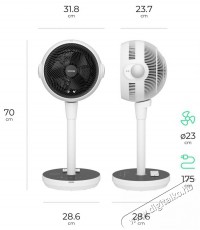 Siguro FN-V750W 3D Air Luxury H&aacute;ztart&aacute;s / Otthon / K&uuml;lt&eacute;r - Ventil&aacute;tor / L&eacute;gkondicion&aacute;l&oacute; - &Aacute;ll&oacute; / padl&oacute; ventil&aacute;tor - 512355