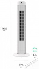 Siguro FN-P35 Velvet Wind White H&aacute;ztart&aacute;s / Otthon / K&uuml;lt&eacute;r - Ventil&aacute;tor / L&eacute;gkondicion&aacute;l&oacute; - &Aacute;ll&oacute; / padl&oacute; ventil&aacute;tor - 512346