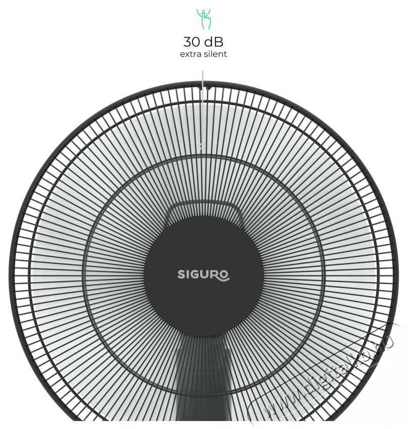 Siguro FN-S471B Silent Wind H&aacute;ztart&aacute;s / Otthon / K&uuml;lt&eacute;r - Ventil&aacute;tor / L&eacute;gkondicion&aacute;l&oacute; - &Aacute;ll&oacute; / padl&oacute; ventil&aacute;tor - 512349