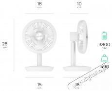 Siguro FT-U150W Urban Compact H&aacute;ztart&aacute;s / Otthon / K&uuml;lt&eacute;r - Ventil&aacute;tor / L&eacute;gkondicion&aacute;l&oacute; - Asztali ventil&aacute;tor - 512345
