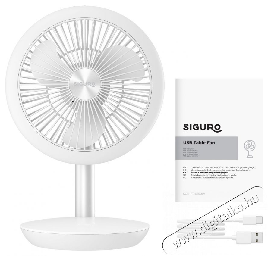 Siguro FT-U150W Urban Compact H&aacute;ztart&aacute;s / Otthon / K&uuml;lt&eacute;r - Ventil&aacute;tor / L&eacute;gkondicion&aacute;l&oacute; - Asztali ventil&aacute;tor - 512345