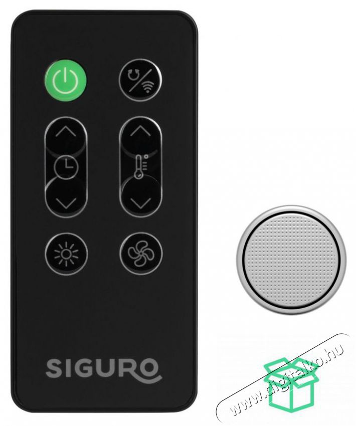 Siguro HS-R450B Reindeer Hot & Cool, WiFi H&aacute;ztart&aacute;s / Otthon / K&uuml;lt&eacute;r - Fűt&eacute;s - Fűtőventil&aacute;toros hősug&aacute;rz&oacute; - 512351
