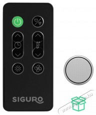 Siguro HS-R450B Reindeer Hot & Cool, WiFi H&aacute;ztart&aacute;s / Otthon / K&uuml;lt&eacute;r - Fűt&eacute;s - Fűtőventil&aacute;toros hősug&aacute;rz&oacute; - 512351