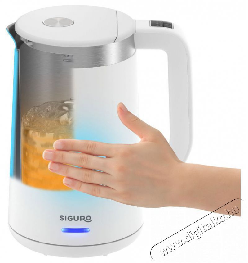 Siguro EK-P360W Perth Konyhai term&eacute;kek - V&iacute;zforral&oacute; / teafőző - 513220