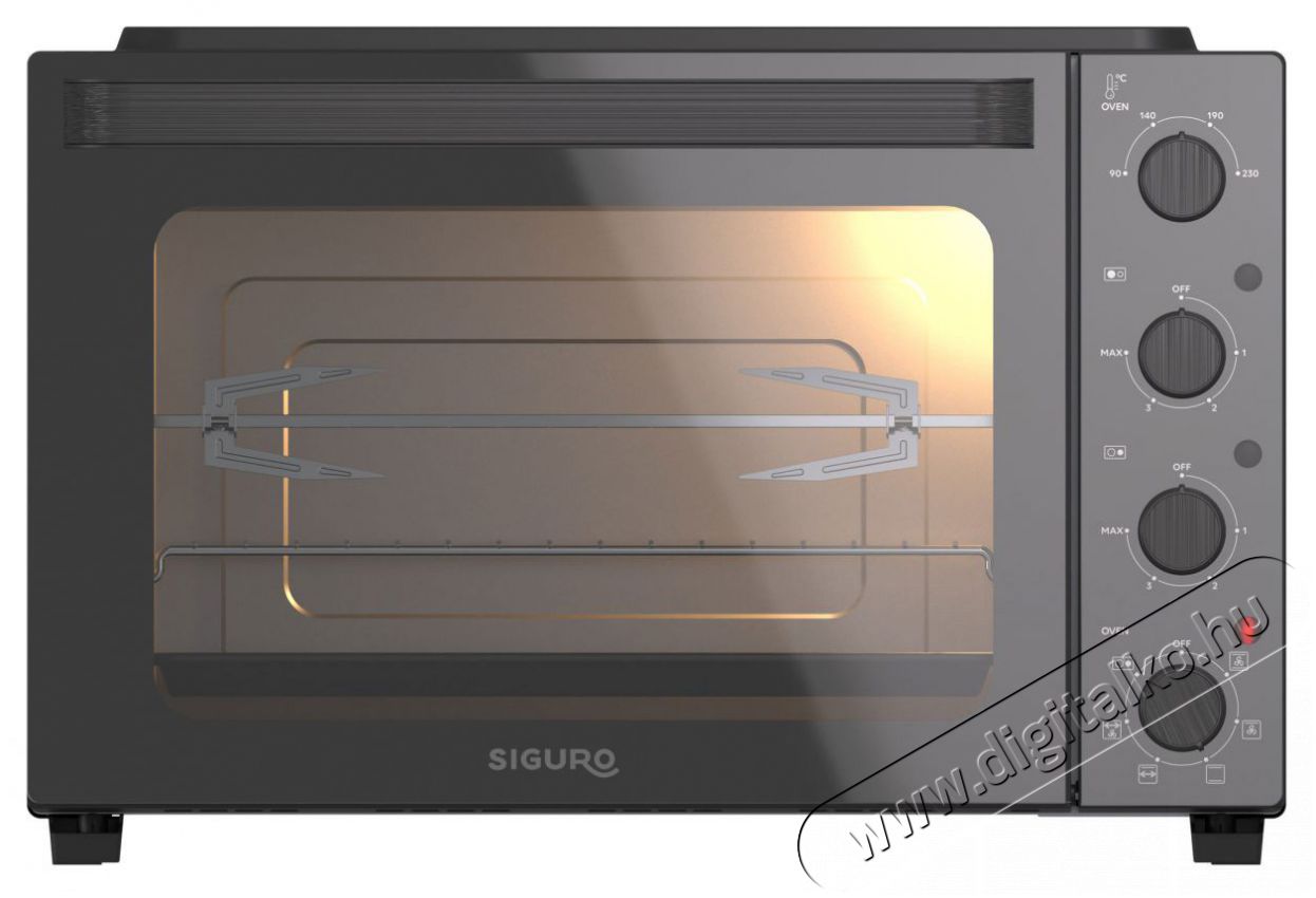 Siguro CO-G480B Perfect Roast & Cook Konyhai term&eacute;kek - S&uuml;tő-főzőlap, tűzhely (szabadon&aacute;ll&oacute;) - Mini s&uuml;tő / mini grill / mini konyha - 519159