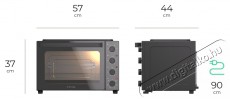 Siguro CO-G480B Perfect Roast & Cook Konyhai term&eacute;kek - S&uuml;tő-főzőlap, tűzhely (szabadon&aacute;ll&oacute;) - Mini s&uuml;tő / mini grill / mini konyha - 519159