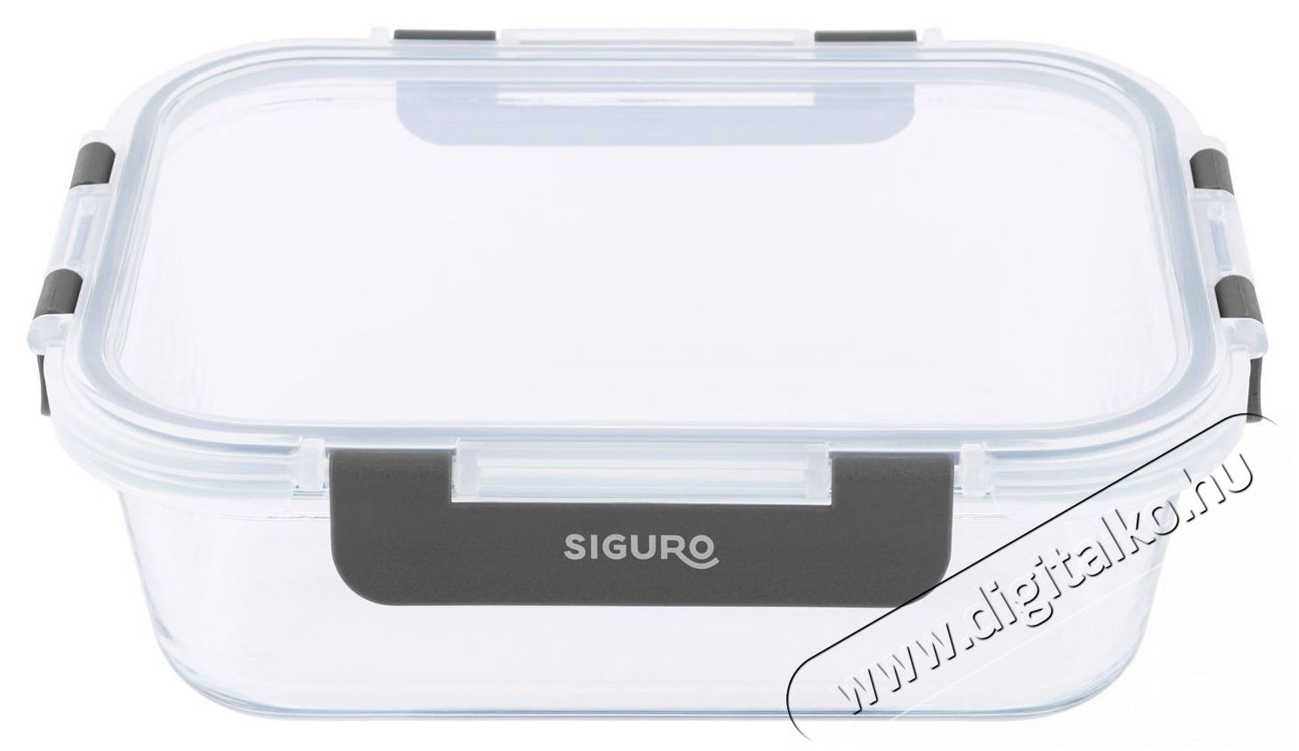 Siguro Glass Seal &eacute;lelmiszert&aacute;rol&oacute; ed&eacute;ny 1,0 l, 7,5 x 21 x 16,5 cm Konyhai term&eacute;kek - Ed&eacute;ny - &Eacute;telt&aacute;rol&oacute; - 519161