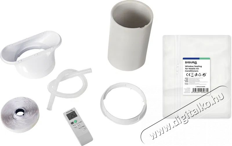 Siguro AC-C140W Cool 9 H&aacute;ztart&aacute;s / Otthon / K&uuml;lt&eacute;r - Ventil&aacute;tor / L&eacute;gkondicion&aacute;l&oacute; - Mobil kl&iacute;ma - 520585