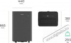 Siguro AC-F280B Mistral 12 H&aacute;ztart&aacute;s / Otthon / K&uuml;lt&eacute;r - Ventil&aacute;tor / L&eacute;gkondicion&aacute;l&oacute; - Mobil kl&iacute;ma - 520589