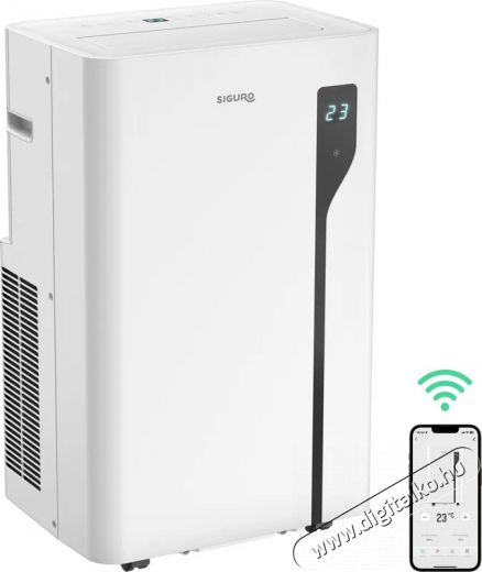 Siguro AC-F280W Mistral 12 H&aacute;ztart&aacute;s / Otthon / K&uuml;lt&eacute;r - Ventil&aacute;tor / L&eacute;gkondicion&aacute;l&oacute; - Mobil kl&iacute;ma - 520588