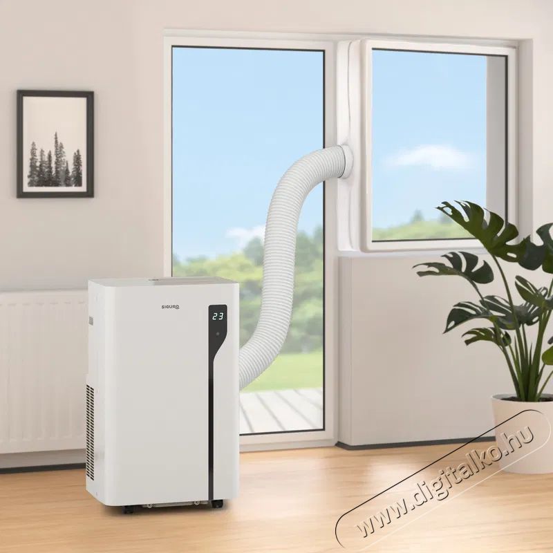 Siguro AC-F280W Mistral 12 H&aacute;ztart&aacute;s / Otthon / K&uuml;lt&eacute;r - Ventil&aacute;tor / L&eacute;gkondicion&aacute;l&oacute; - Mobil kl&iacute;ma - 520588