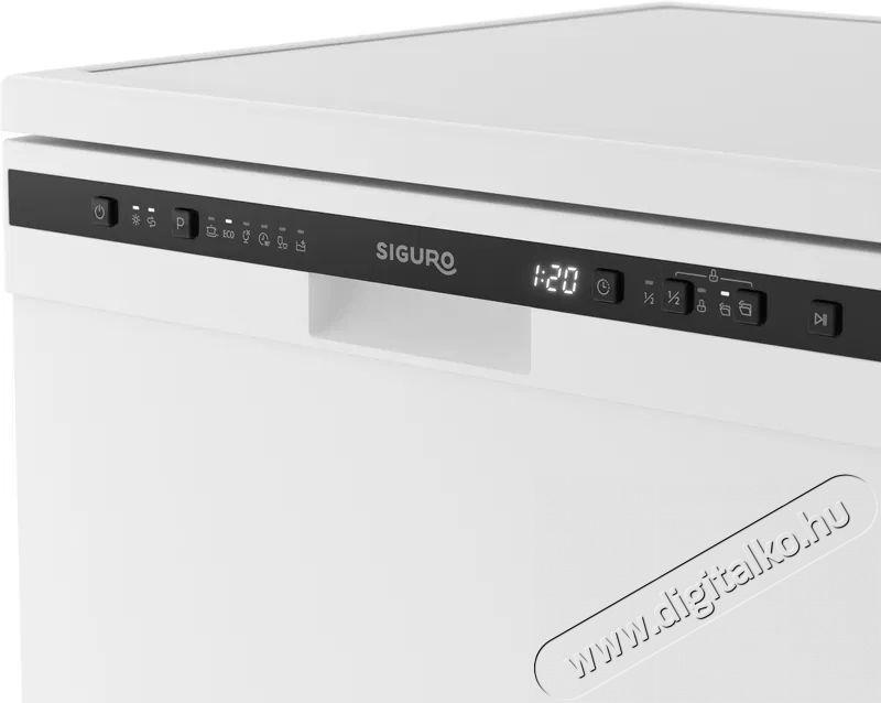 Siguro DW-F604W Efficlean Konyhai term&eacute;kek - Mosogat&oacute;g&eacute;p - Norm&aacute;l (60cm) be&eacute;p&iacute;thető mosogat&oacute;g&eacute;p - 520594