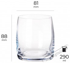 Siguro Locus vizespoh&aacute;r k&eacute;szlet, 290 ml, 6 db Konyhai term&eacute;kek - Konyhai eszk&ouml;z - K&eacute;szlet / szett - 520552